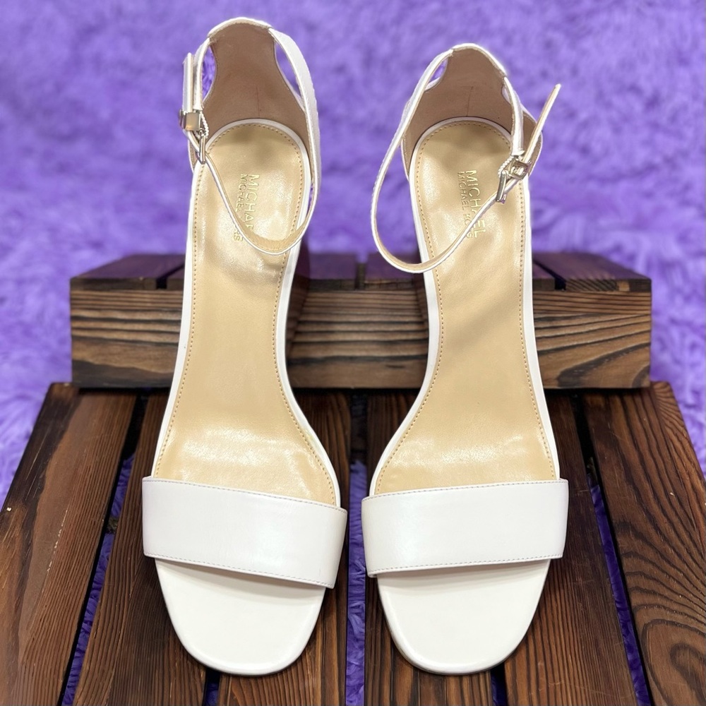 NWOB MICHAEL KORS Women’s Fiona Wedge Sandals Shoes Size 10 - Picture 5 of 10